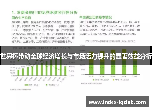 世界杯带动全球经济增长与市场活力提升的显著效益分析