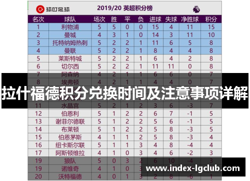 拉什福德积分兑换时间及注意事项详解 拉什福德积分兑换时间及注意事项详解